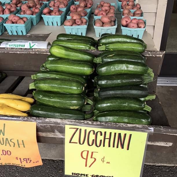 homegrown Zucchini