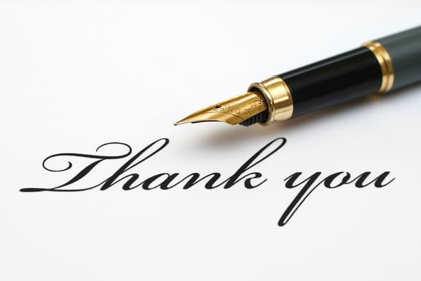 The Power of a Thank You by Sarah Price
