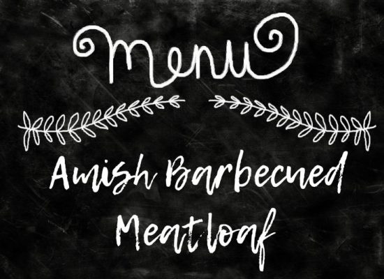 Amish Barbecued Meatloaf